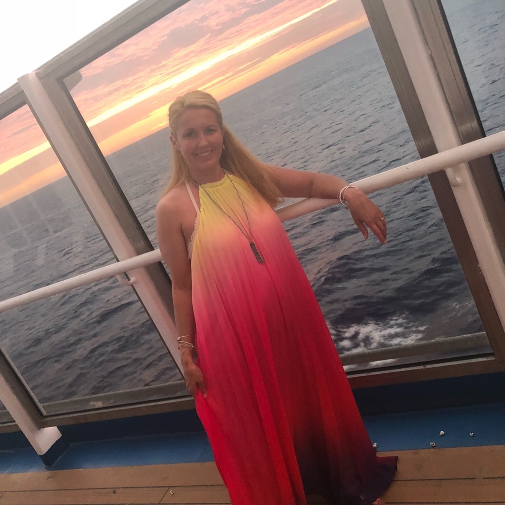Dress ombré